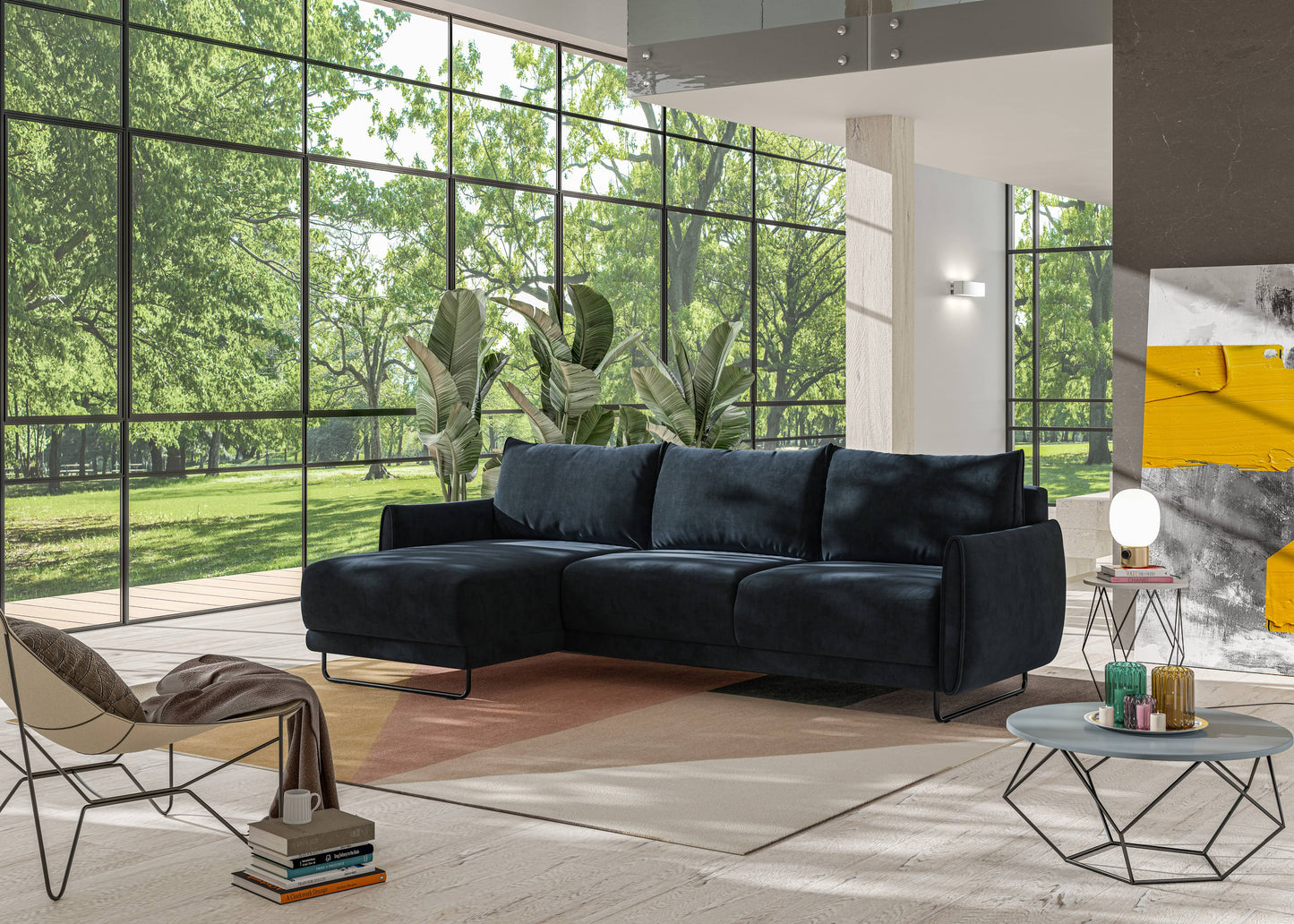 Dolphin Sofa Sleeper Sectional